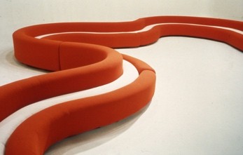Maquette d’aménagement intérieur de Pierre Paulin.
